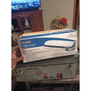 Royal Sovereign 9 Inch White Laminator CS-923  3mil 5mil And Cold Settings